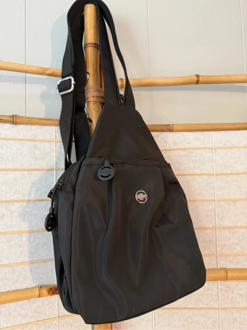 Black Sling Crossbody Bag